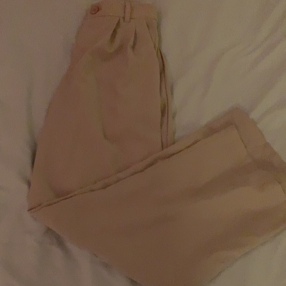 I got these of shein for 16 bucks. They are beige trousers.